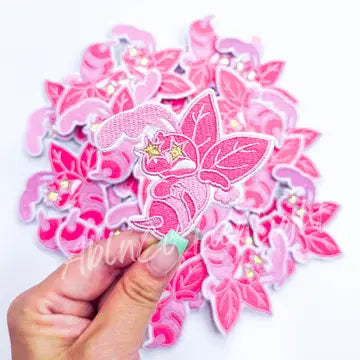 PREPPY PINK HORNET HAT PATCH