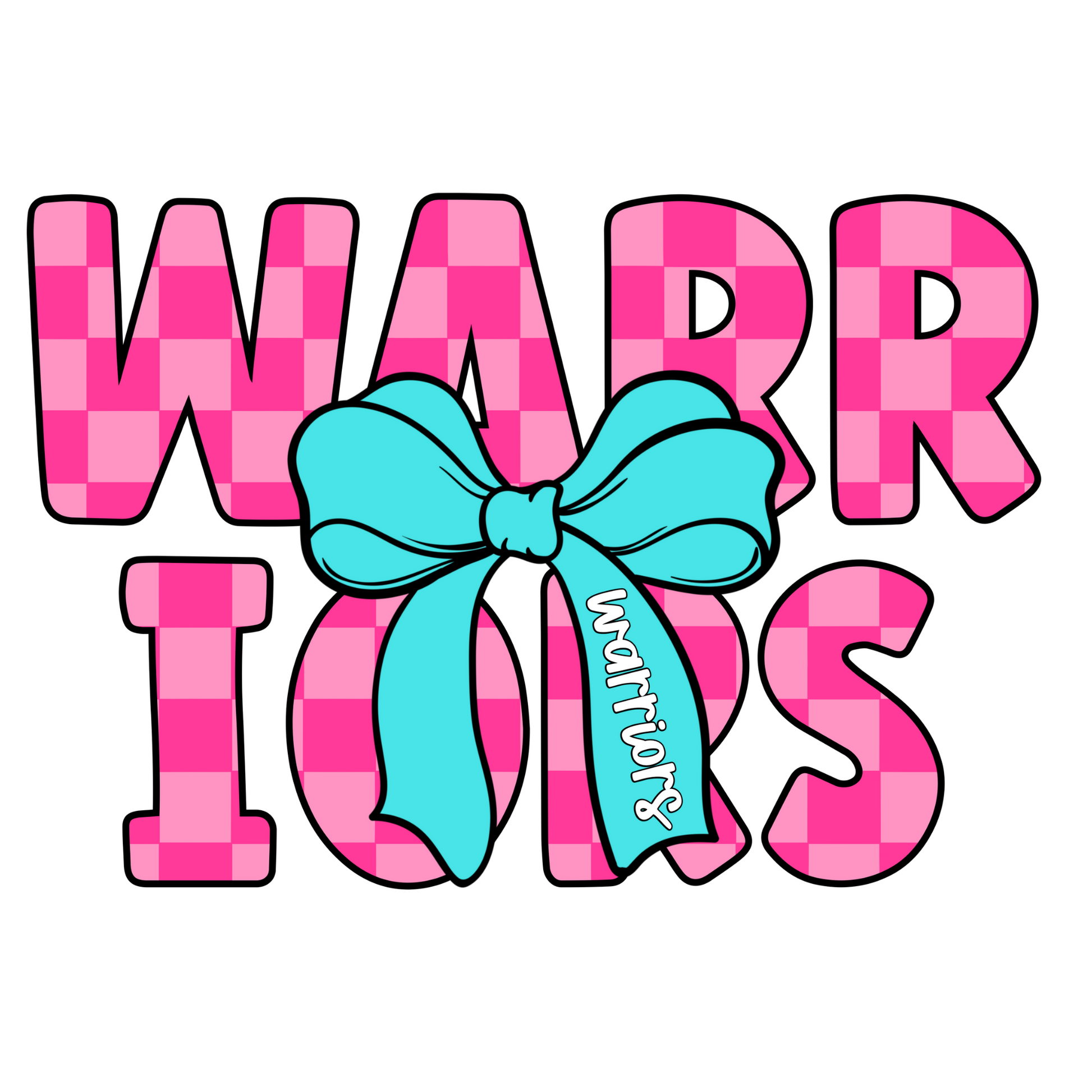YOUTH Warriors Checkered Bow Shirt Order