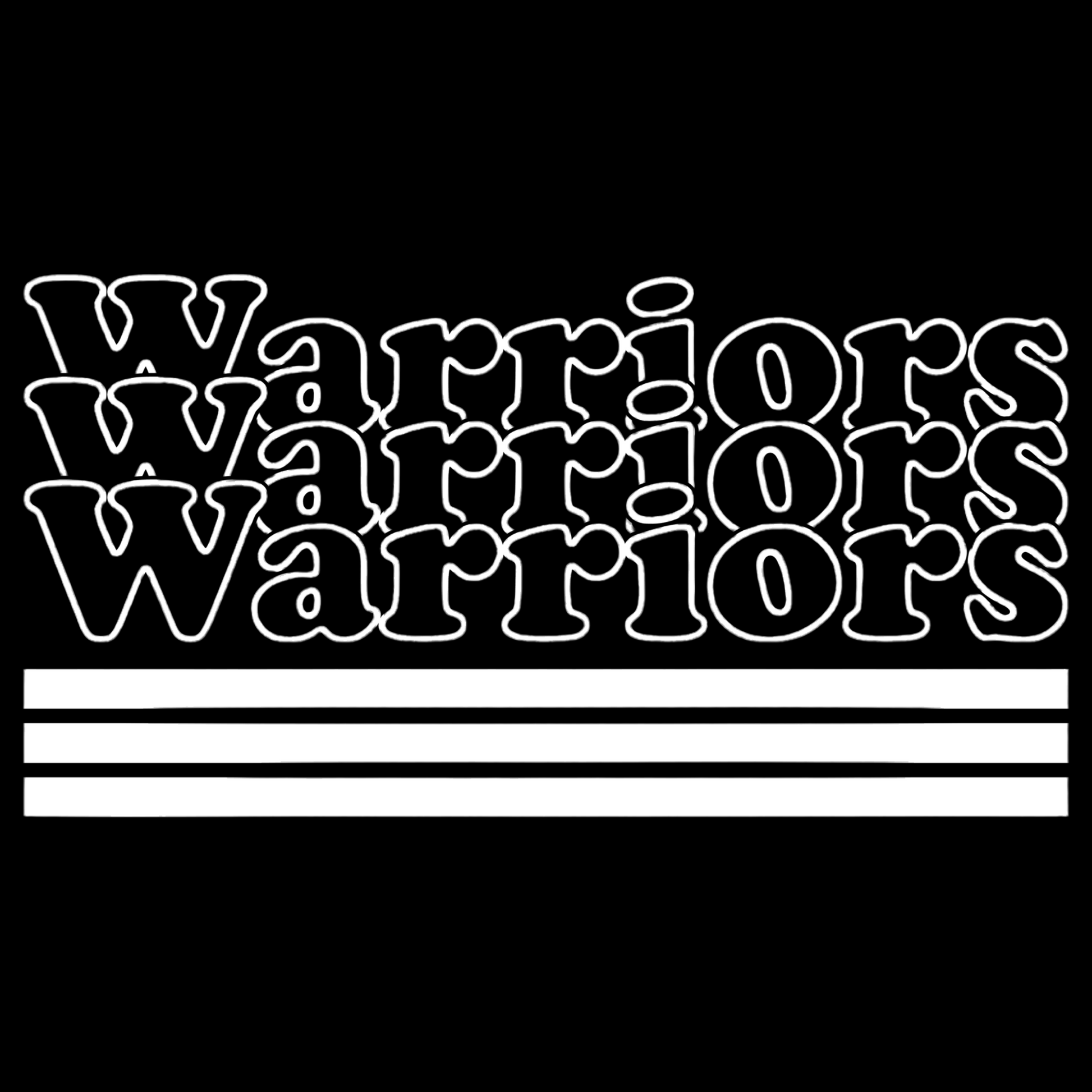Youth Warriors Stacked Underlined Sweatshirt