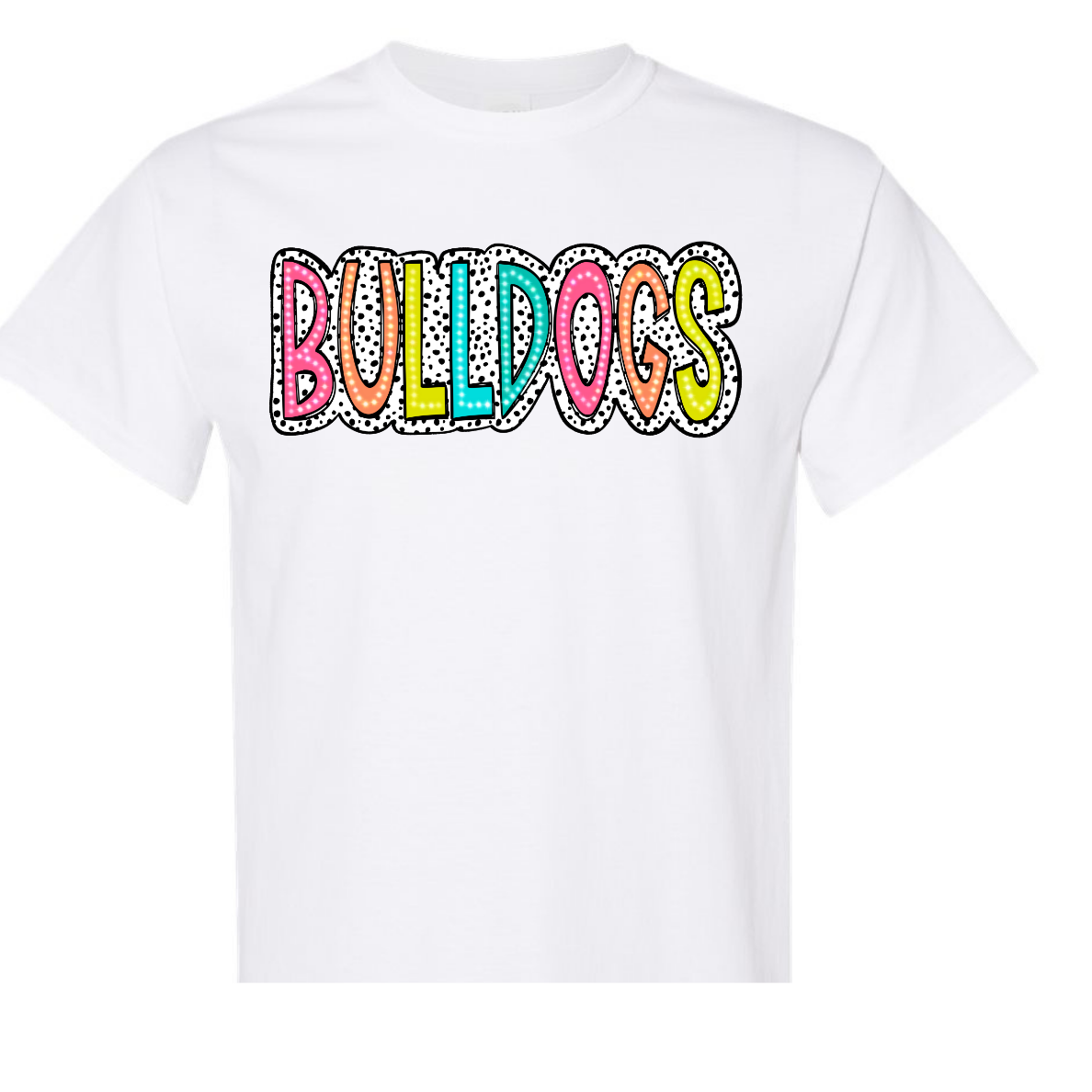 Rainbow Leopard Bulldogs Shirt Order