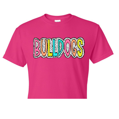 Rainbow Leopard Bulldogs Shirt Order