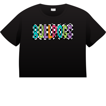 Rainbow Checkered Bulldogs Shirt Order