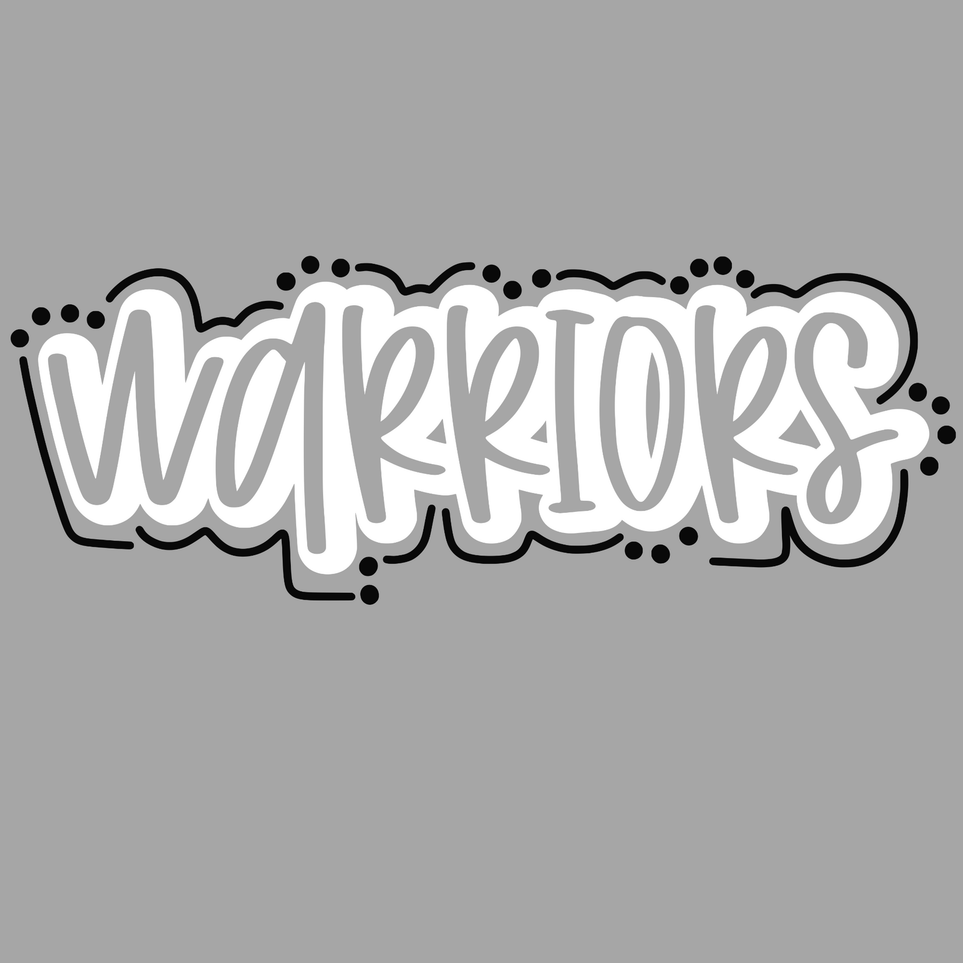 Adult Warriors Doodle Sweatshirt