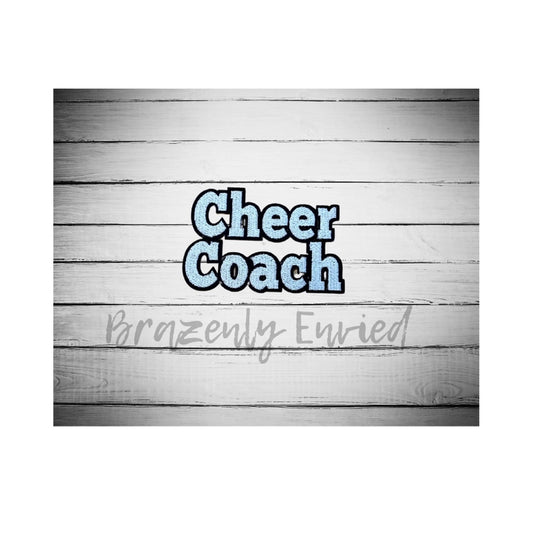 Cheer Coach Patch For Trucker Hat