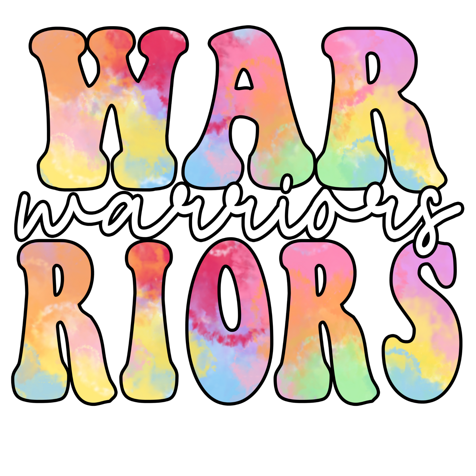 Youth Warriors Tye Dye Sweatshirt