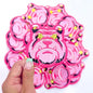 PINK BULLDOGS 2 HAT PATCH