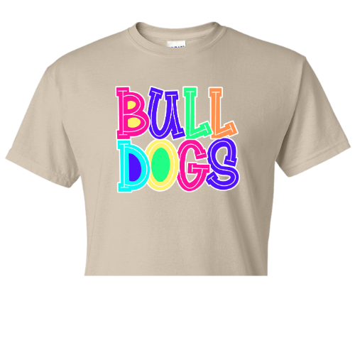 Bulldog Bright Words Shirt Order