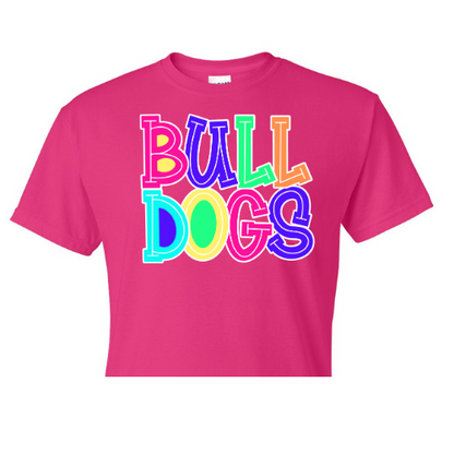 Bulldog Bright Words Shirt Order