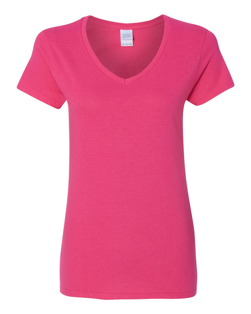 ADULT-Gildan - Heavy Cotton™ Women’s V-Neck T-Shirt - 5V00L