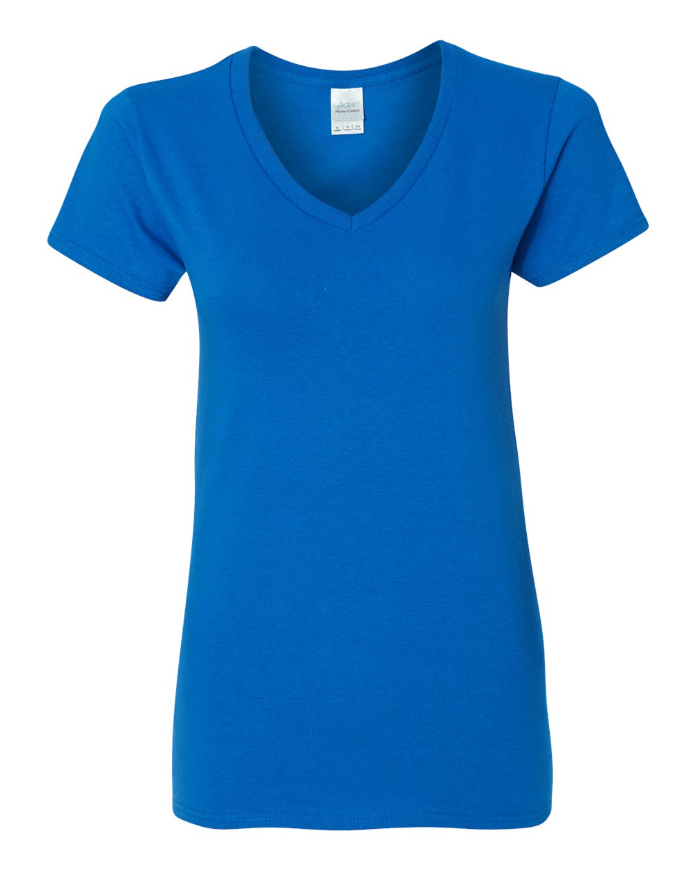 ADULT-Gildan - Heavy Cotton™ Women’s V-Neck T-Shirt - 5V00L