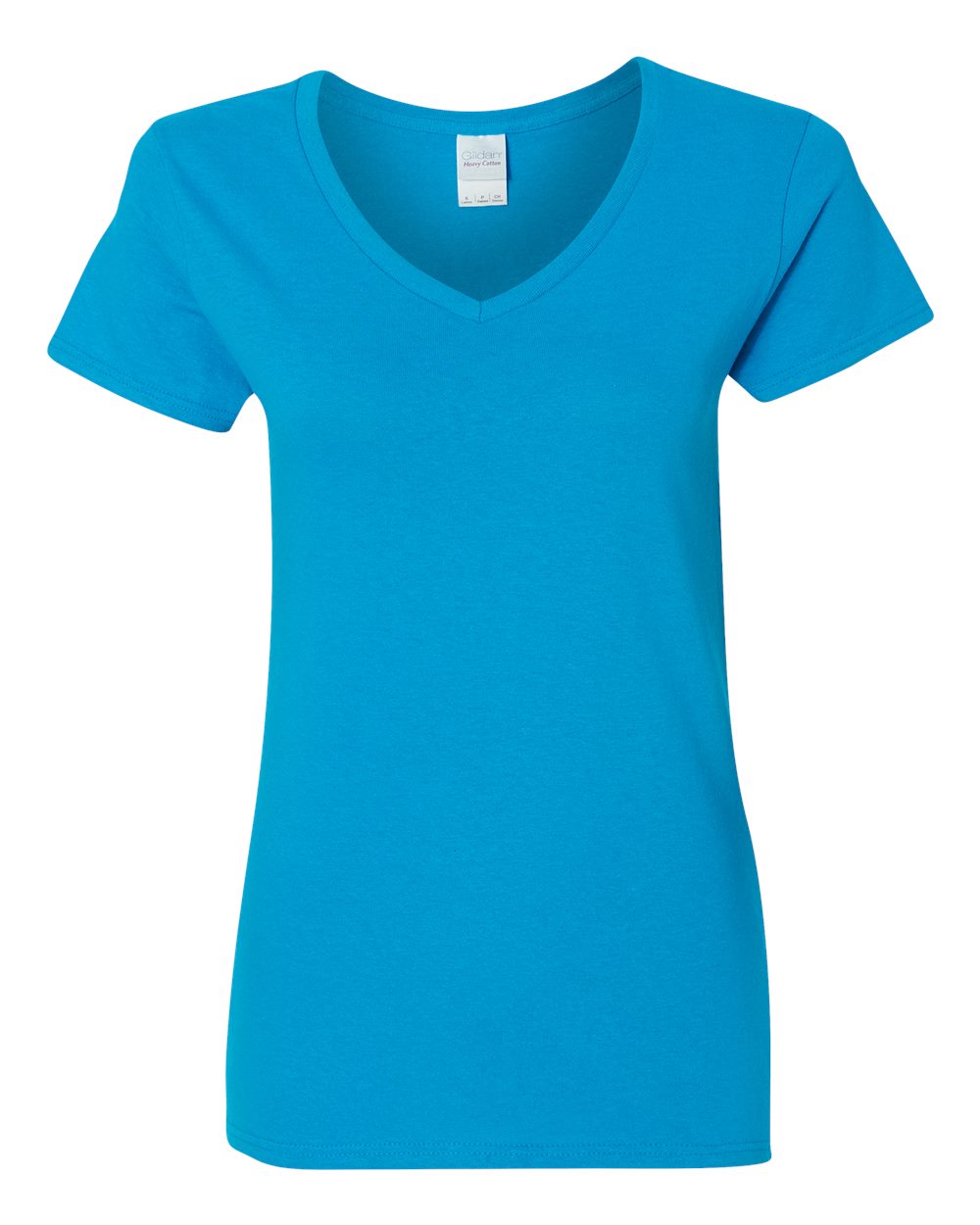 ADULT-Gildan - Heavy Cotton™ Women’s V-Neck T-Shirt - 5V00L