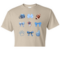 Blue Bows Football Player Center Shirt Order