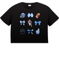 Blue Bows Football Player Center Shirt Order