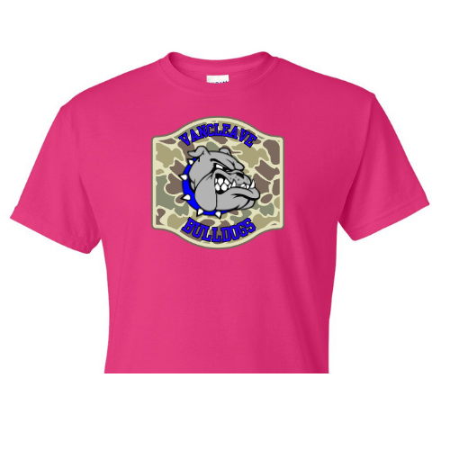 Camo Bulldog Shirt Order