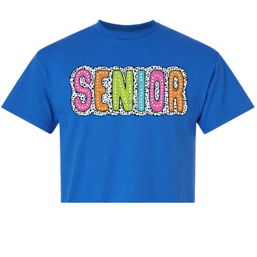 Senior polka Dot Shirt Order