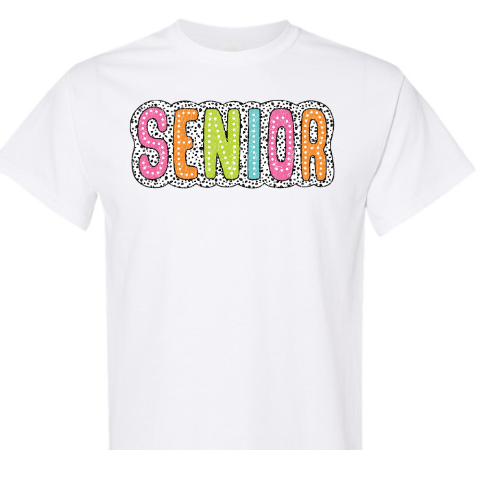 Senior polka Dot Shirt Order