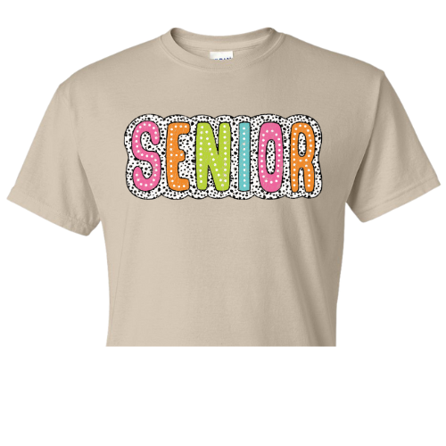 Senior polka Dot Shirt Order