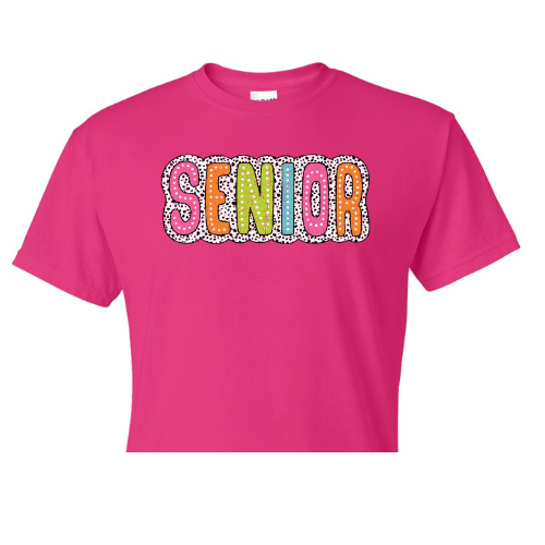 Senior polka Dot Shirt Order