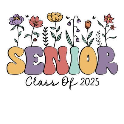 Senior with Flowers Shirt Order