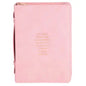 Bible Cover Grass Withers Pink Xl