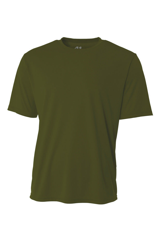 ADULT-A4 Apparel N3142 Upgraded Sublimation and Polyester Performance T-Shirt UPF 44+ (PLUS)