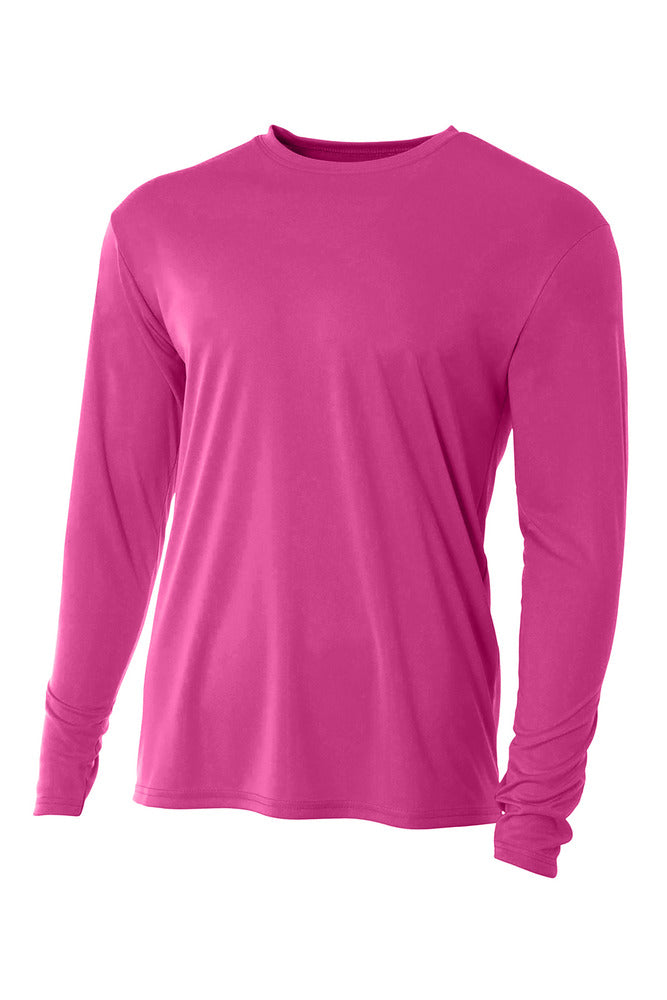 ADULT-A4 Apparel N3165 Adult Polyester Performance Long Sleeve T-Shirt