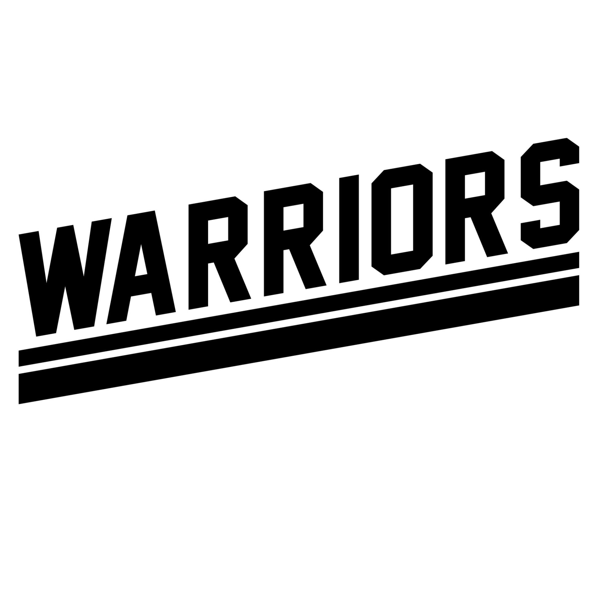YOUTH Diagonal Warriors Logo Shirt Order