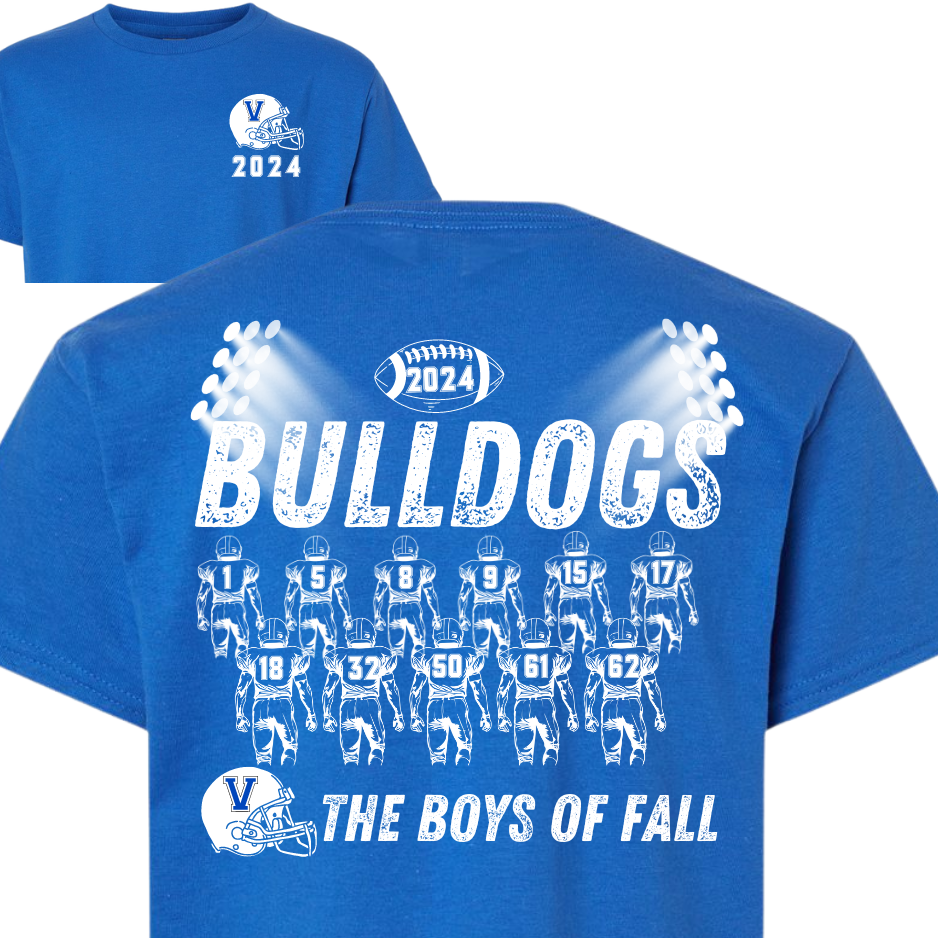 Football Boys of Fall Shirt Order