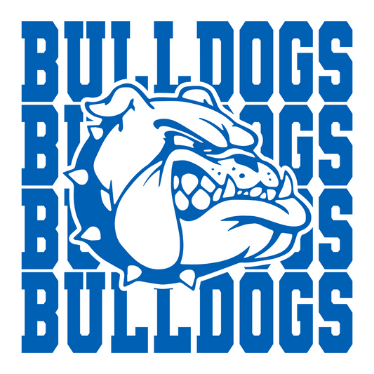 Bulldogs X4 Bulldog Head Shirt Order