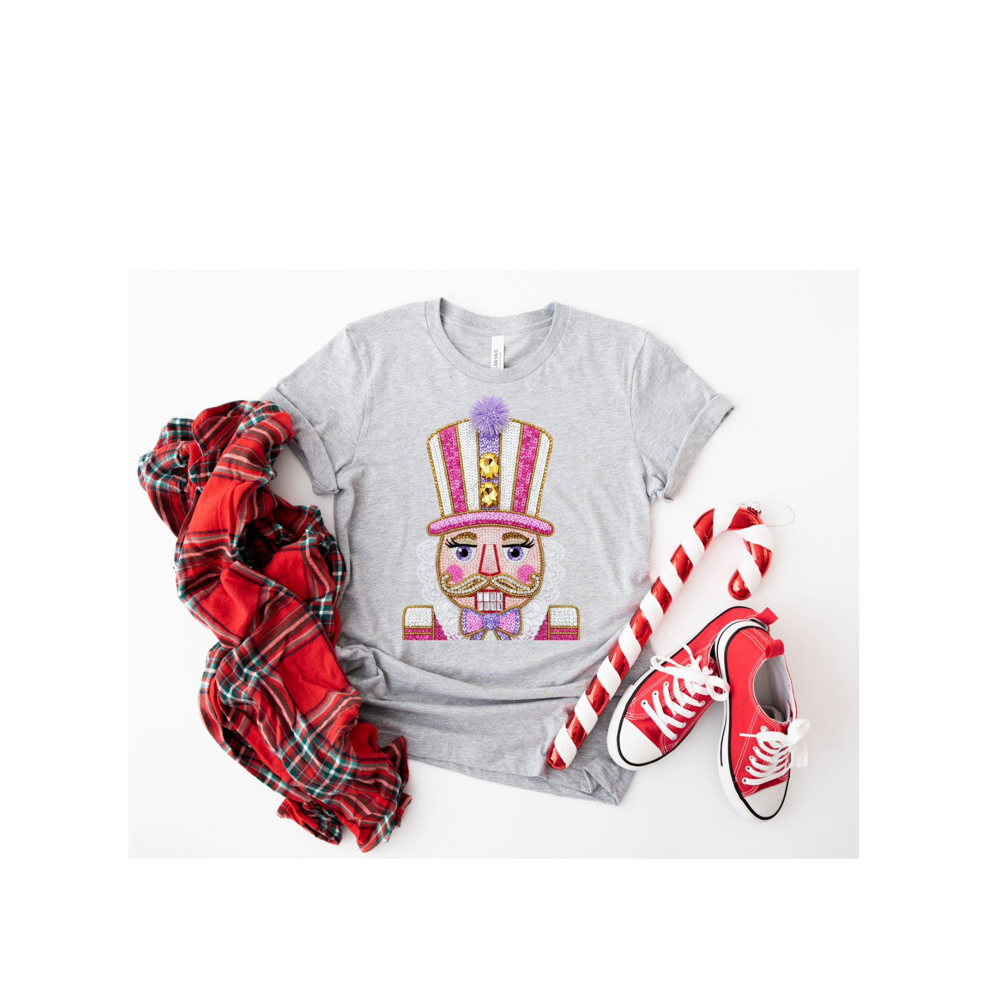 Rhinestone Nutcracker DTF