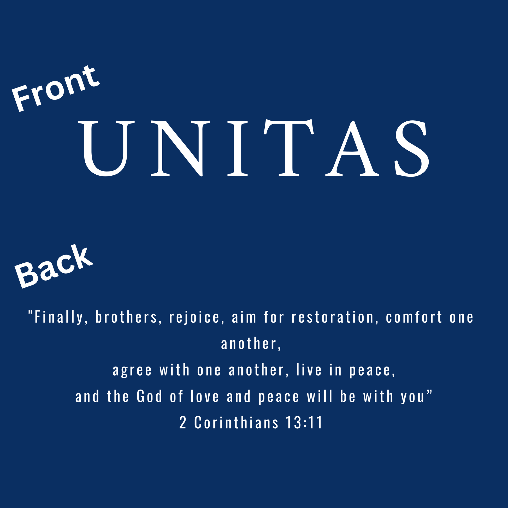 Youth UNITAS Navy House Sweatshirt Order