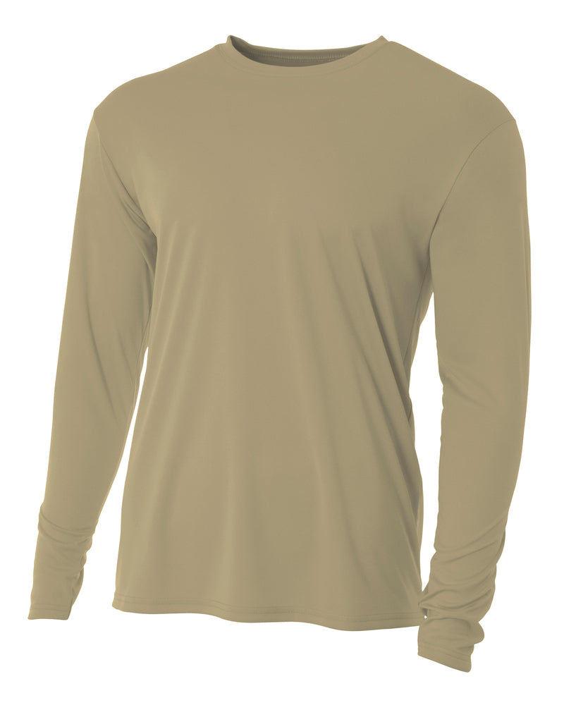 ADULT-A4 Apparel N3165 Adult Polyester Performance Long Sleeve T-Shirt