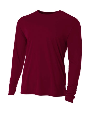 ADULT-A4 Apparel N3165 Adult Polyester Performance Long Sleeve T-Shirt