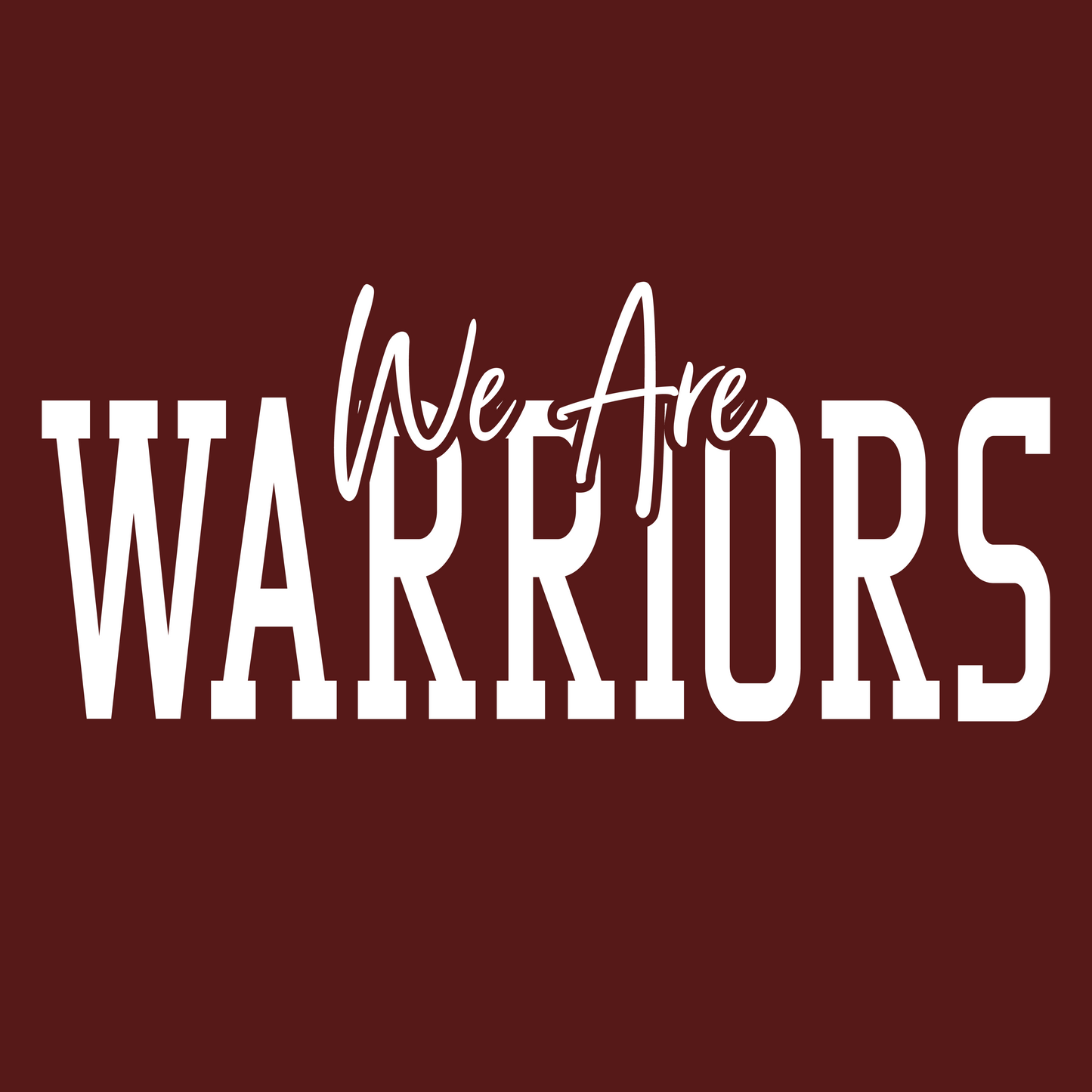 YOUTH We Are Warriors Shirt Order