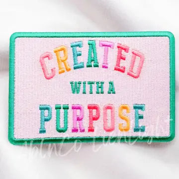 CREATED PURPOSE HAT PATCH