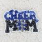 Royal Blue Sequin Cheer Mom Hat/Pocket Patch