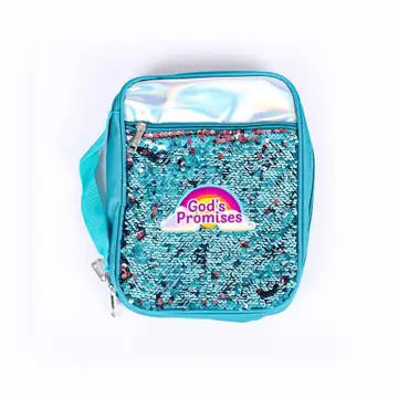 Bible Cover - Sequin Gods Promises M