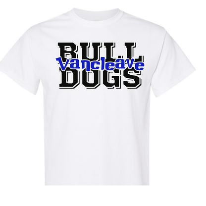 Bulldog Black Words Shirt Order