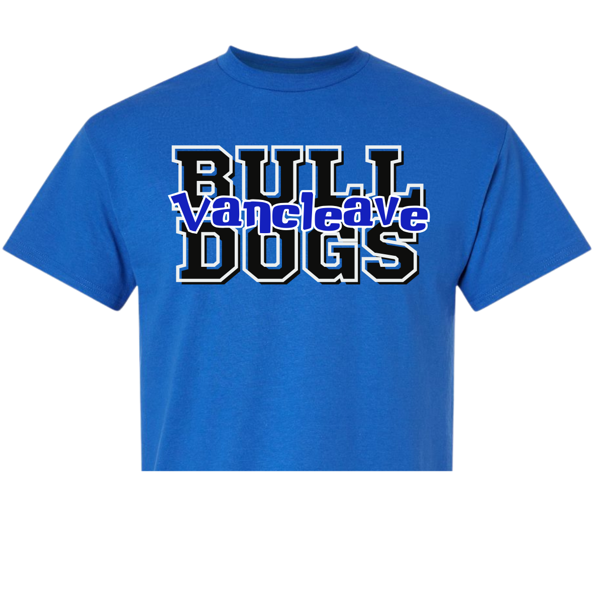 Bulldog Black Words Shirt Order