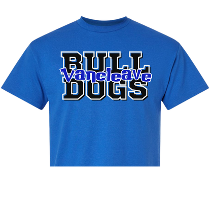 Bulldog Black Words Shirt Order