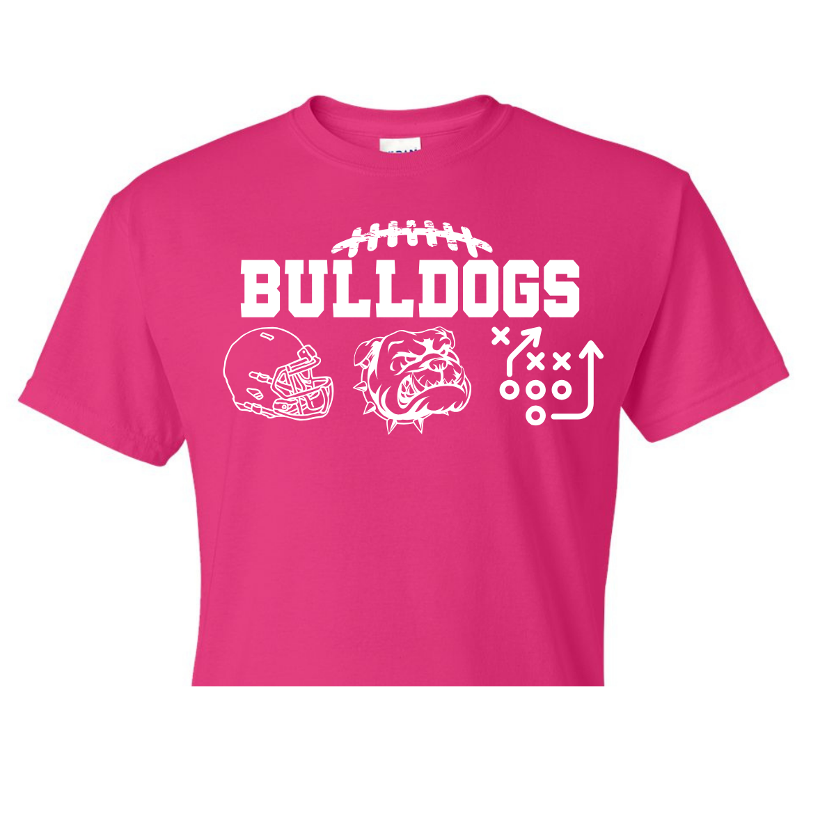 Bulldog Football Plays Shirt Order