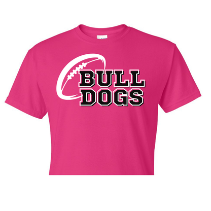 Bulldog Half Football Shirt Order