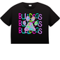 Bulldogs Neon Paw Stacked Shirt Order