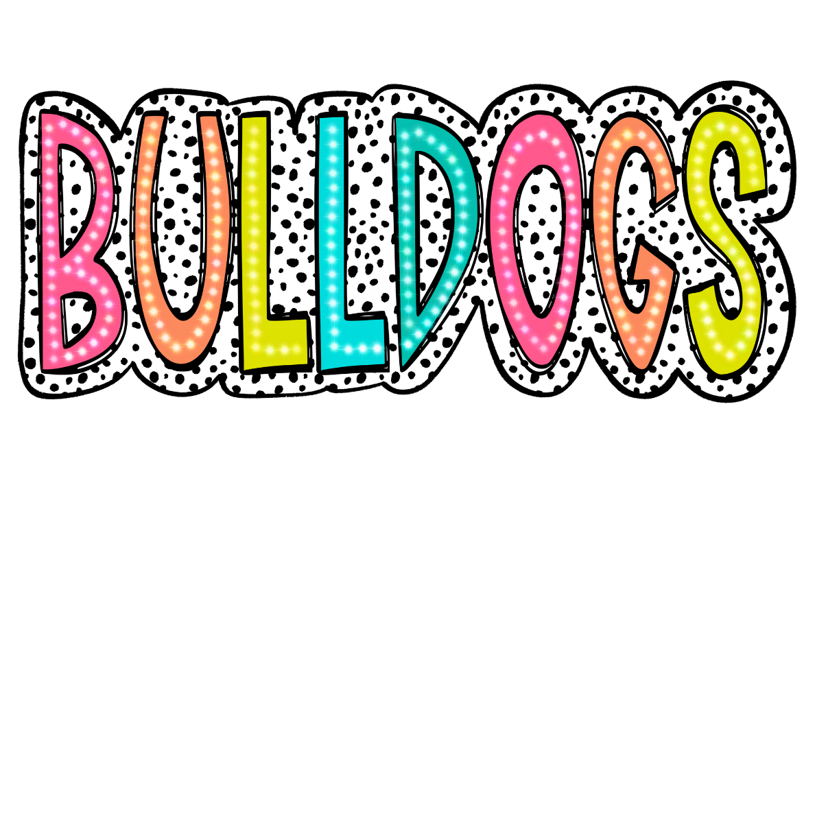 Rainbow Leopard Bulldogs Shirt Order