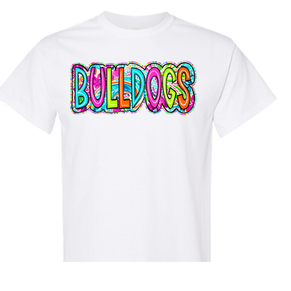 Beach Foral Bulldog Line Shirt Order