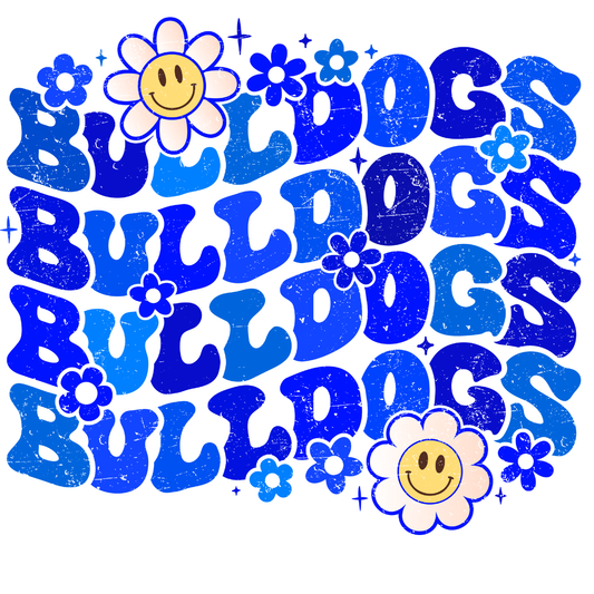 Flower Stack Bulldog Shirt Order