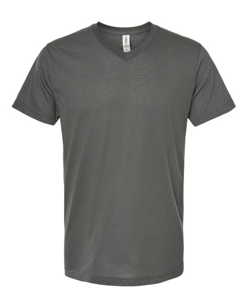 ADULT-Tultex 214-Women's Fine Jersey V-Neck T-Shirt