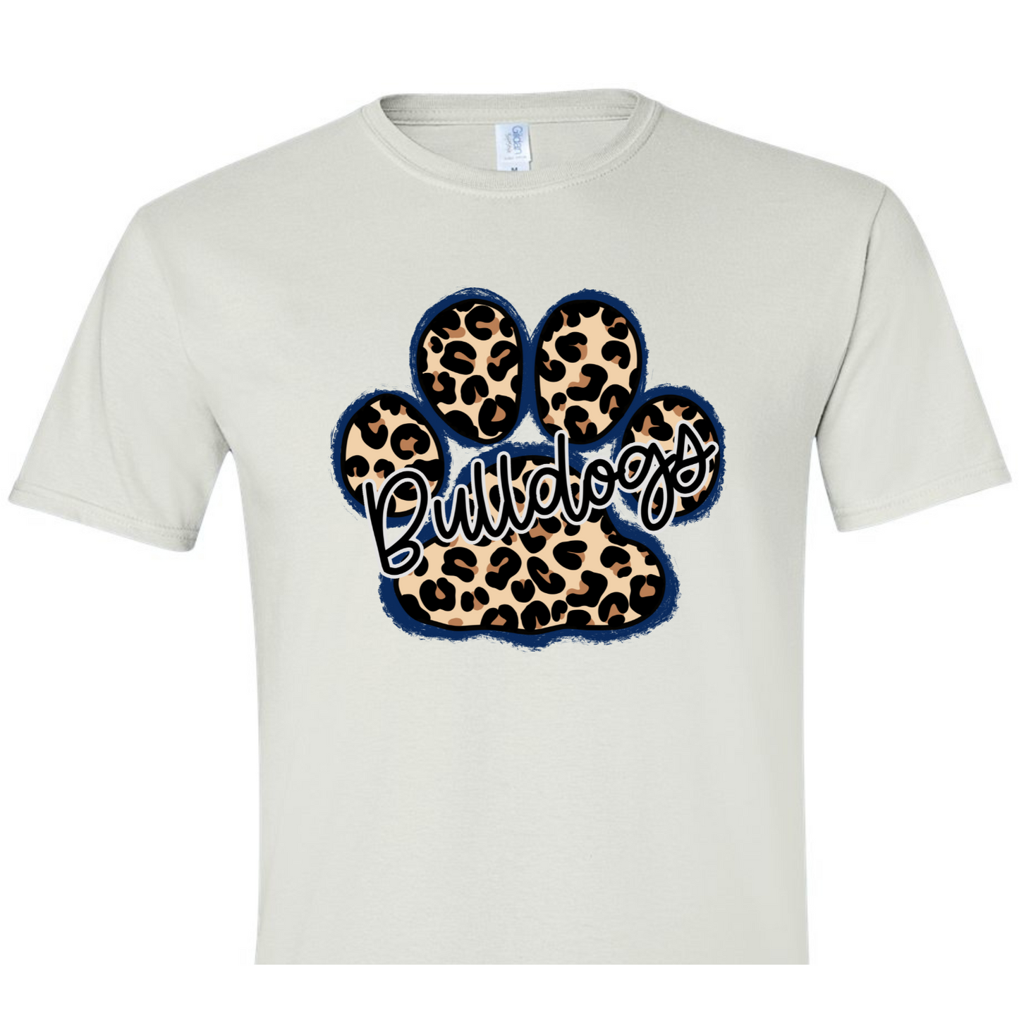 Bulldogs Cheetah Paw Print Shirt Order