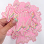 POSITIVE VIBES PINK HAT PATCH