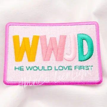 WWJD HAT PATCH